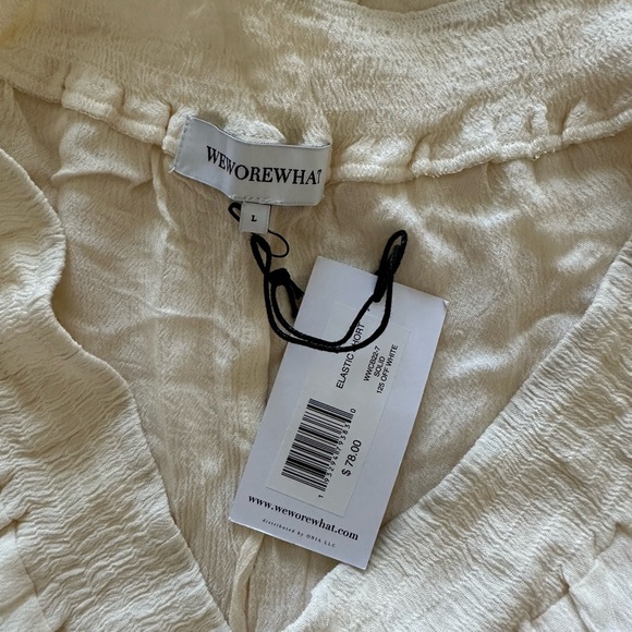 We Wore What NWT Set Button-Up Shirt and Shorts Set - Picture 4 of 8